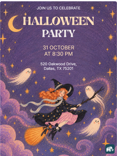 Witchy Moonlight Ride